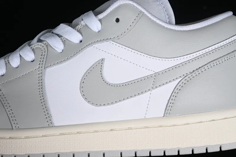 All categories Air Jordan Jordan series basketball shoes Air Jordan 1 Low Air Jordan 1 Low AJ1 Joe 1 white gray low-top cultural basketball shoes DC0774-103